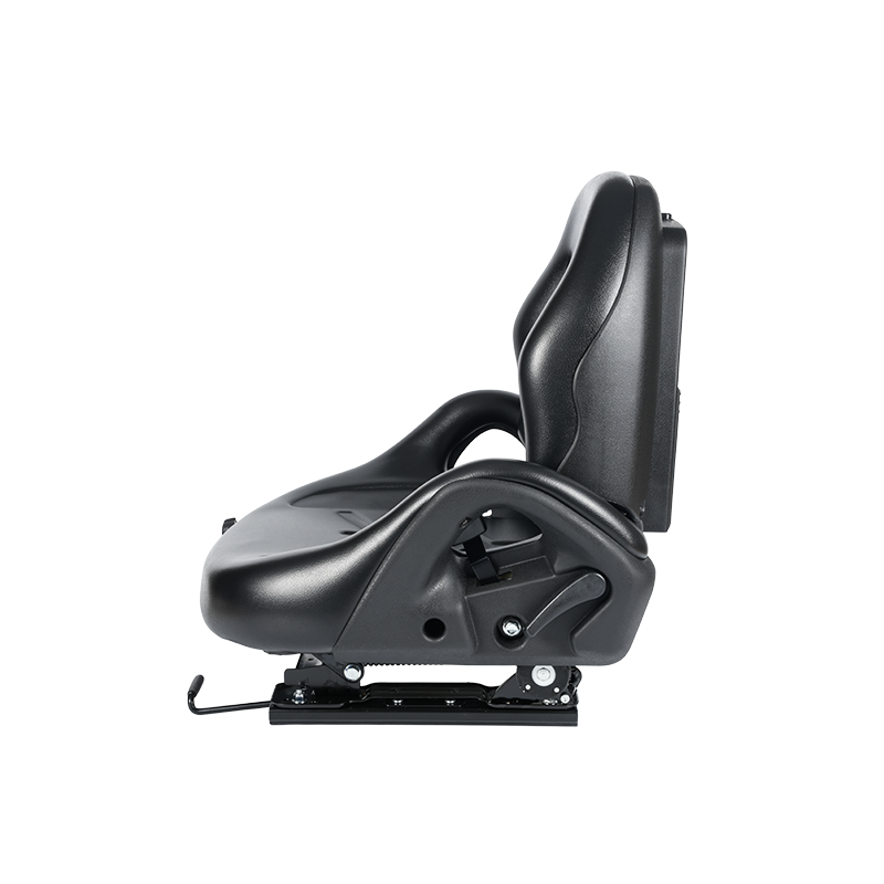 Scaun cu suspensie certificat BF5-3 EN13490 IT1+IT2 cu centură de siguranță și comutator OPS | Design cu operator larg compatibil cu stivuitoarele Hangcha, Nissan, TCM, Mitsubishi
