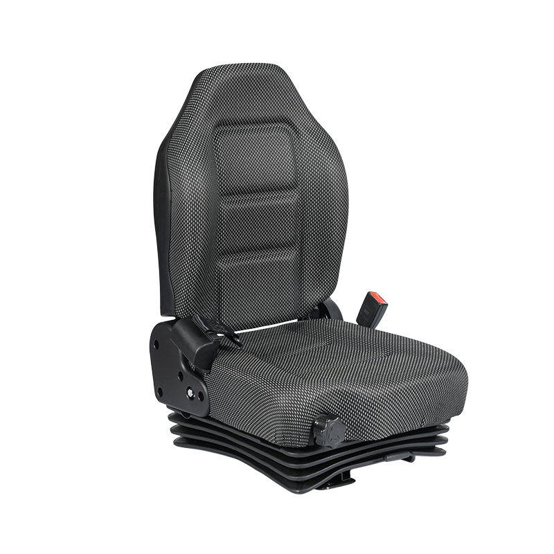 Scaun pentru stivuitor retractabil certificat BF6-3 EN13490 IT1 cu centură de siguranță retractabilă și comutator de absorbție a șocurilor și OPS pentru stivuitoare cu baterie cu litiu Compatibil cu Hyster,Jungheinrich