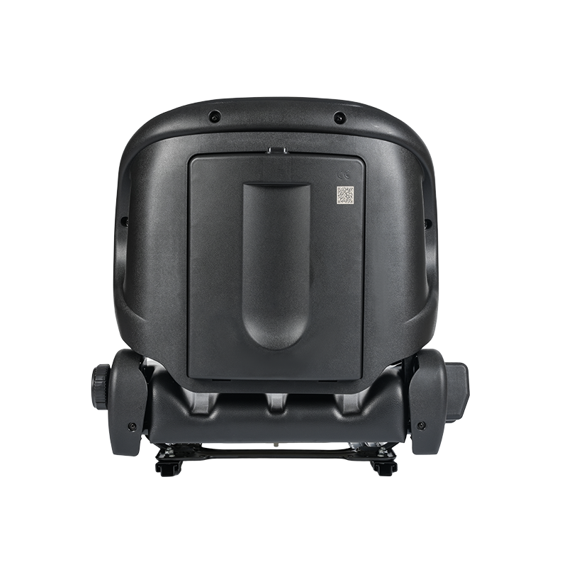 Scaun plat cu potrivire universală BF2-2 pentru tractoare de aeroport cu înclinare la 60°, centură de siguranță retractabilă și cutie de documente