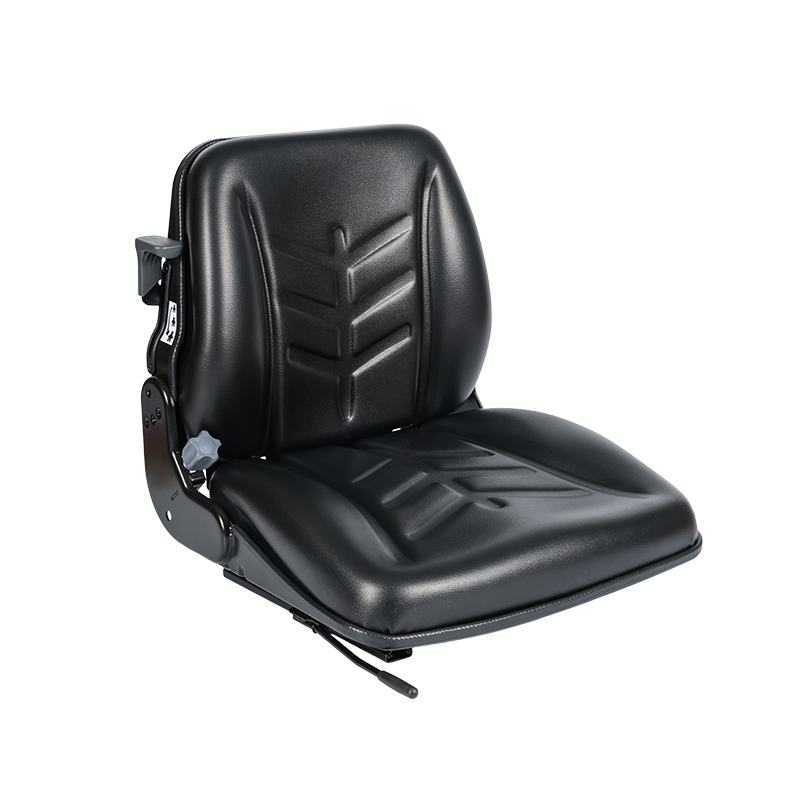 Scaun semi-suspension de încredere BF8-4 pentru tractoarele de remorcare pentru aeroport cu suspensie mecanică și spătar la 15°